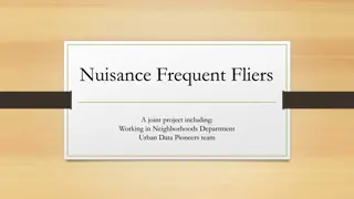 Data-Driven Solutions for Nuisance Frequent Flyers Project