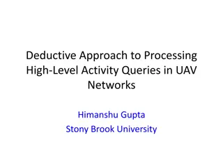 Deductive Approach to Processing High-Level Activity Queries in UAV Networks