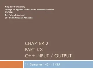 C++ Input/Output: Understanding the iostream Library and Insertion Operator