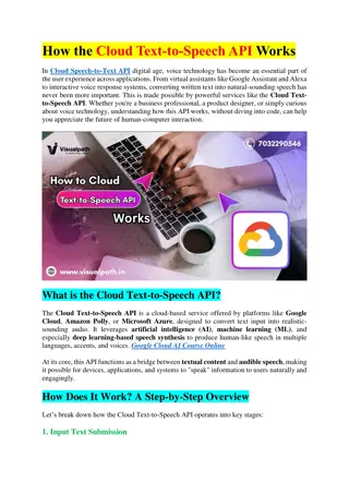 Top Google Cloud AI Training in India - Google Cloud AI Course Online