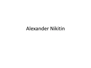 Alexander Nikitin and the Battle for Environmental Justice
