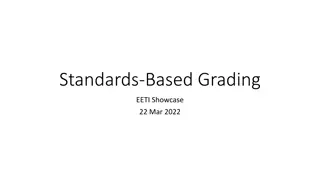 Standards-Based Grading: Principles and Assessments in Education