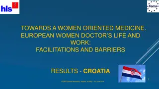 Women-Oriented Medicine: Insights from Croatian Doctors' Life and Work