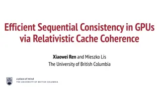 Efficient Sequential Consistency in GPUs via Relativistic Cache Coherence