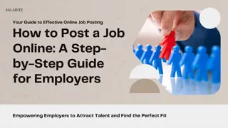How to Post a Job Online A Step-by-Step Guide for Employers