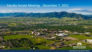 Faculty Senate Meeting Highlights - December 7, 2022