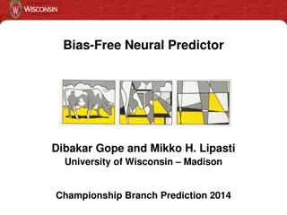 Innovative Bias-Free Neural Prediction Strategies