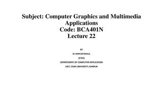 Understanding Parametric Cubic Curves in Computer Graphics and Multimedia