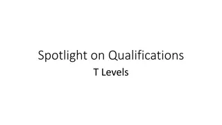 Explore T Levels: Vocational & Technical Qualifications