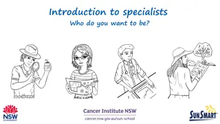 Meet the Team of Specialists: Choose Your Area of Expertise