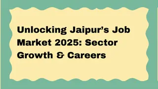 Unlocking Jaipur’s Job Market 2025 Sector Growth & Careers
