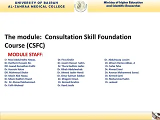 Effective Communication Skills in Pediatric Care