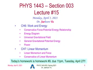Understanding Work, Energy, and Potential Energy Relationships in Physics