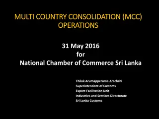 Multi-Country Consolidation Operations for Efficient Cargo Transport