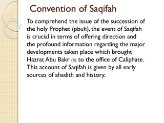 Saqifah: Key Event in Islamic History