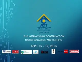 Quality Imperative in Higher Education and Training Conference