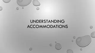 Understanding Teacher Accommodations for Students with Disabilities