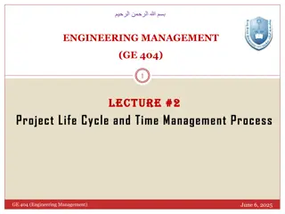 Effective Project Management Practices and Life Cycle Overview