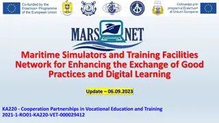 Enhancing Maritime Simulators and Training Facilities Network for Vocational Education