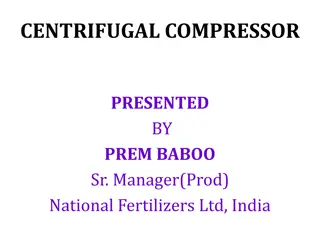 Centrifugal Compressors for Varied Industrial Applications