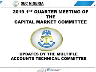 Update on Capital Market Committee Meeting Resolutions
