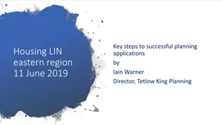 Successful Planning Applications Strategies