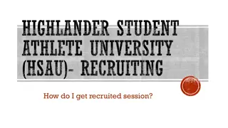Effective Strategies for Student-Athlete Recruiting Process
