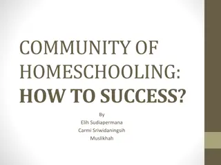 Successful Strategies for Homeschooling Community Development