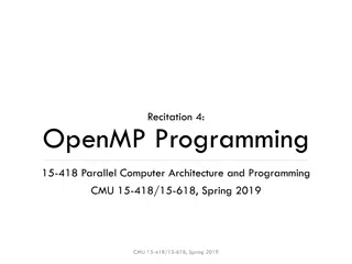 Efficient OpenMP Programming for Parallel Matrix-Vector Multiplication