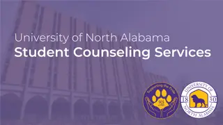 University of North Alabama Student Counseling Services Overview