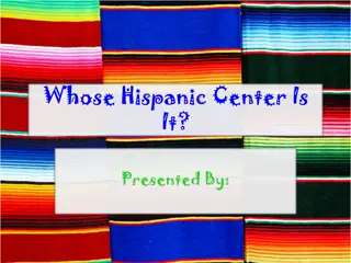 Analyzing Leadership Dynamics in Whose Hispanic Center Is It Project