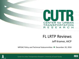 Improving Transportation Planning Practices: Insights and Recommendations