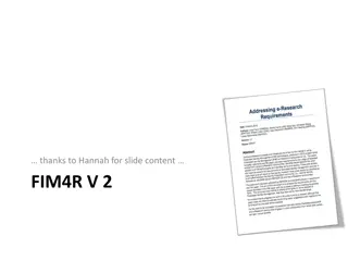 Innovations in Federated Identity Management for Research Communities