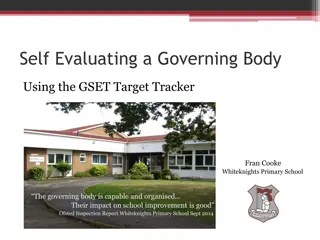 Evaluating Governance with GSET Target Tracker at Whiteknights Primary School