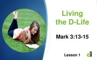 Living the D-Life: Understanding Your Purpose According to Jesus