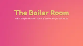 Exploring Water Heating Process in Boiler Rooms