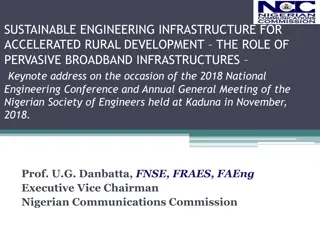 Pervasive Broadband Infrastructure for Rural Development in Nigeria