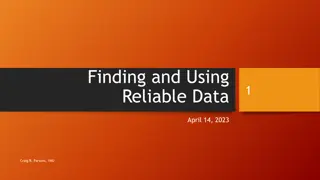 Utilizing Reliable Data for Effective Decision Making