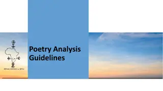 Effective Poetry Analysis Guidelines for Learners