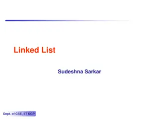 Understanding Linked Lists and Self-Referential Structures
