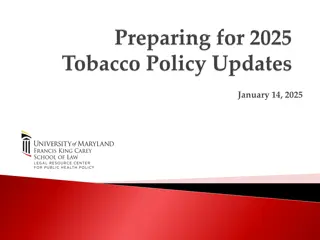 Legislative Calendar and Advocacy Activities in Maryland