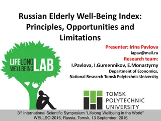 Understanding Russian Elderly Well-Being: Index Development and Assessment Trends