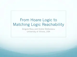 Matching Logic Reachability - Bridging Hoare Logic and Verification