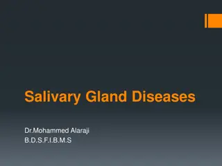Salivary Gland Diseases and Sialolithiasis: Symptoms, Diagnosis, and Management
