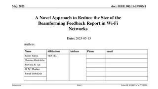Reducing Beamforming Feedback Size in Wi-Fi Networks