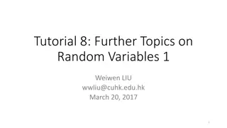 Random Variables - Derived Distributions and PDF Calculations