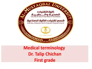 Understanding Medical Terminology of the Gastrointestinal System