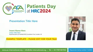 Royal Brompton & Harefield NHS Foundation Trust Talk in London