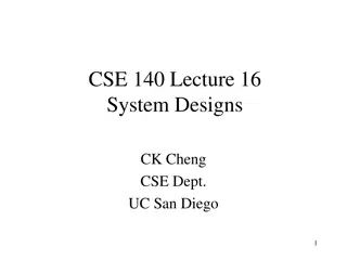 System Designs: Methodology and Framework Components Overview