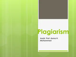 Understanding Plagiarism: Tips and Conventions for Proper Citation